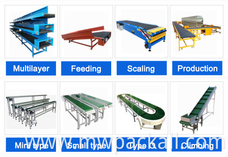 OEM flexible food grade conveyor belt/ banda transportadora / mesa transportadora